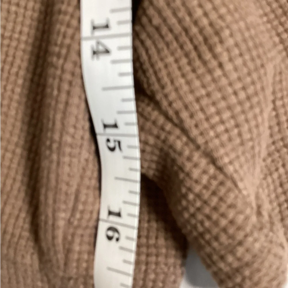 2pc SummerWomen Crop Top/shorts Cocoa brown sz L - Picture 11 of 12